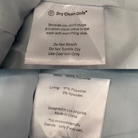 Fame and Partners Dress Blue One Shoulder A-Line Gown Size 6 NWT - Picture 5 of 5